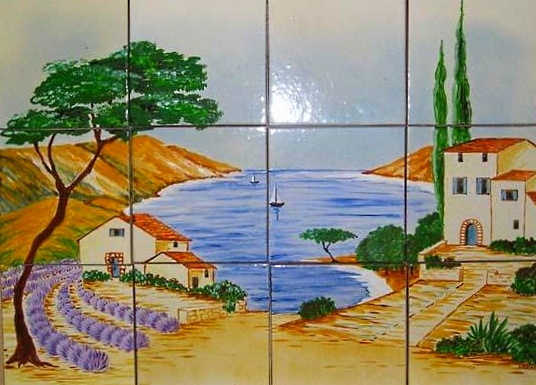 Photo d'un mur Fresque